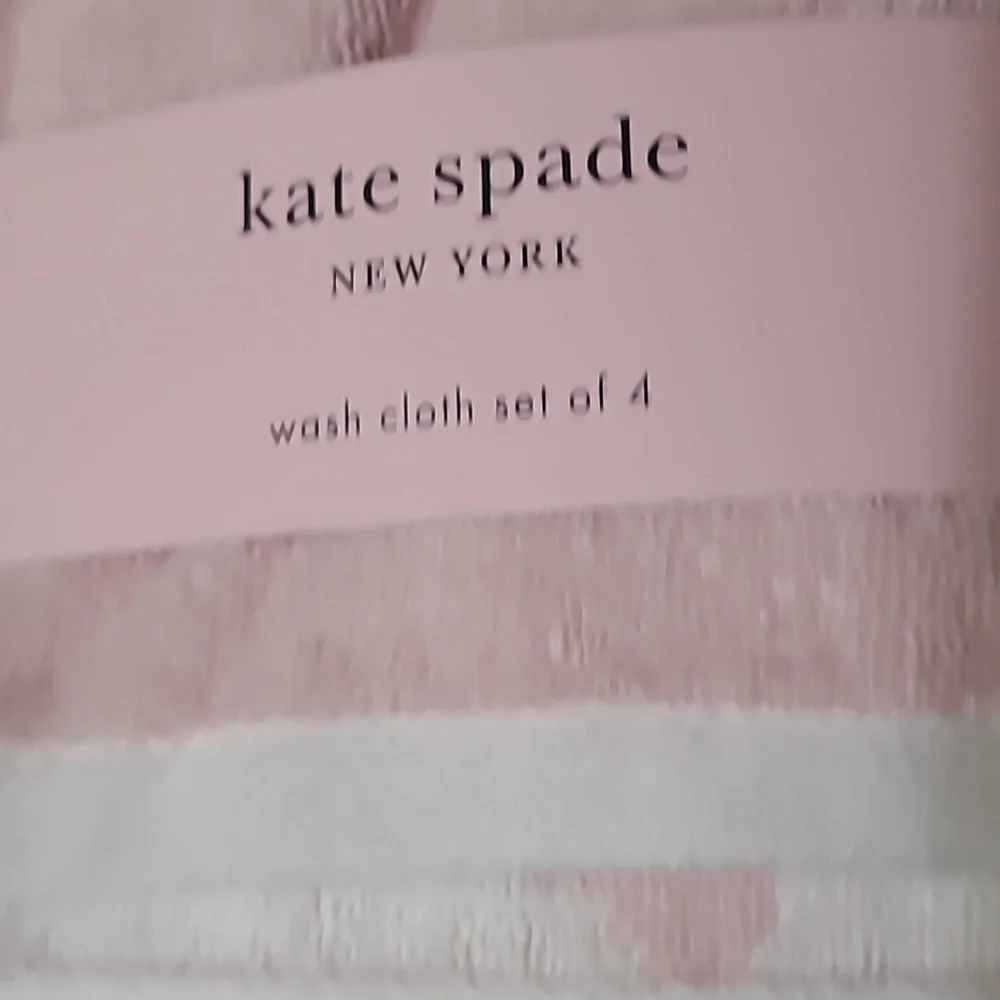 Kate Spade Wash Cloth Set